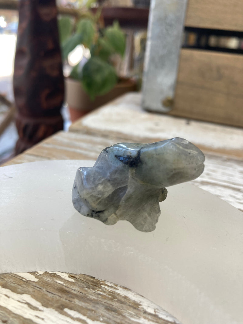Mini Crystal Frog - Choose your stone type