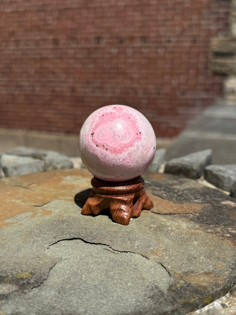 Rhodonite Sphere