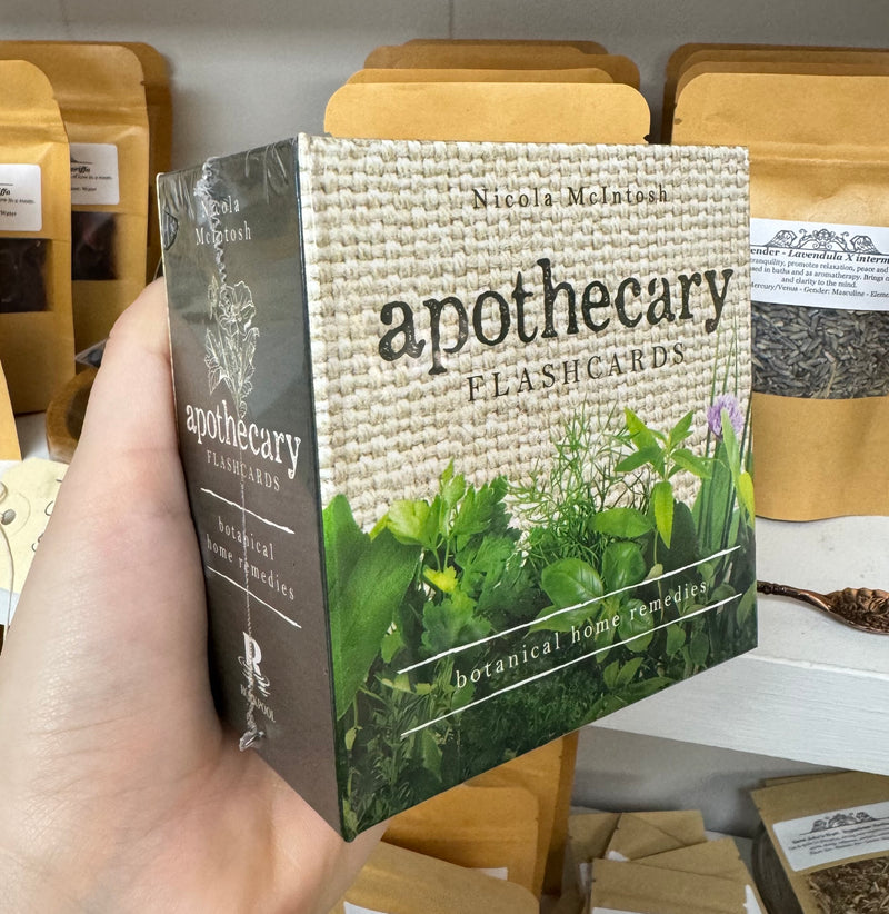 Apothecary Flash Cards: Botanical Home Remedies by Nicola McIntosh