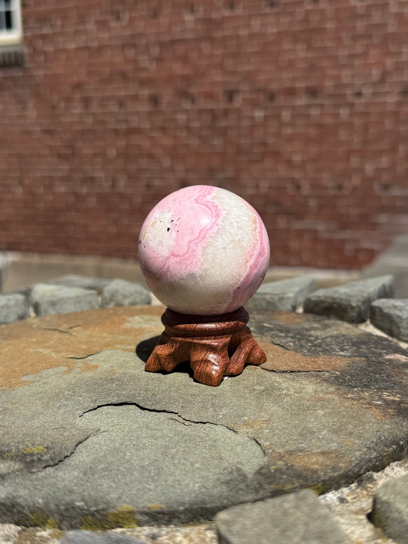 Rhodonite Sphere