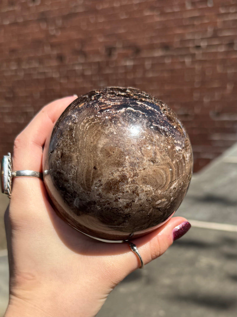 Black Opal Sphere