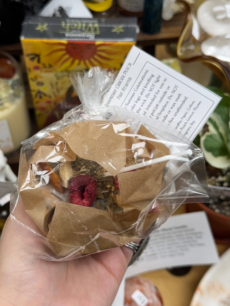 Raspberry Ginger Peach Fire Starter- Tinkers Co