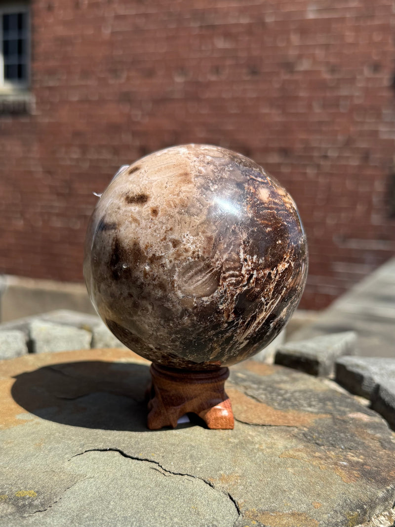 Black Opal Sphere