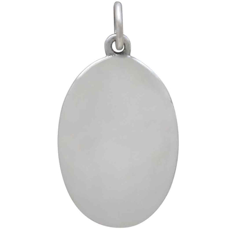 Silver Carnation Charm - January Birth Flower