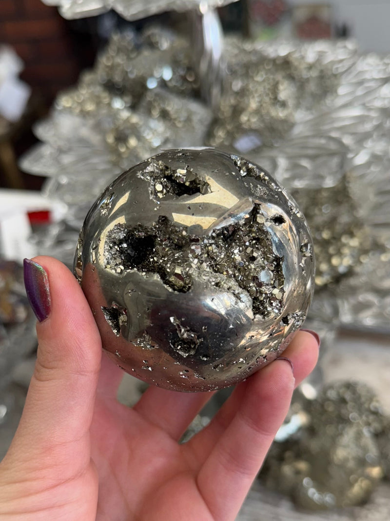 Pyrite Sphere