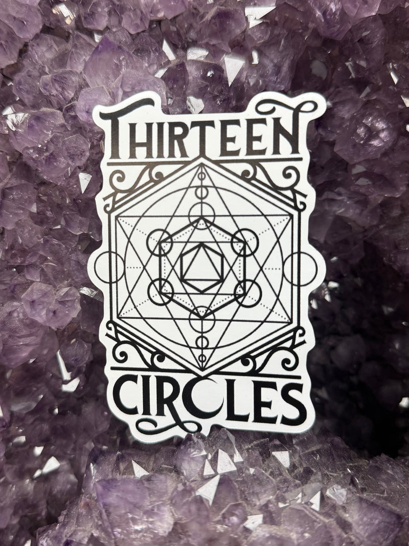 Thirteen Circles Logo Magnet