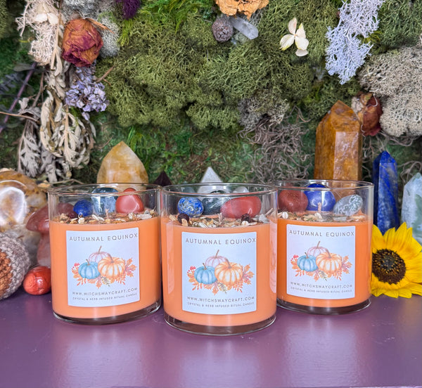 Fall Equinox Ritual Candle #1