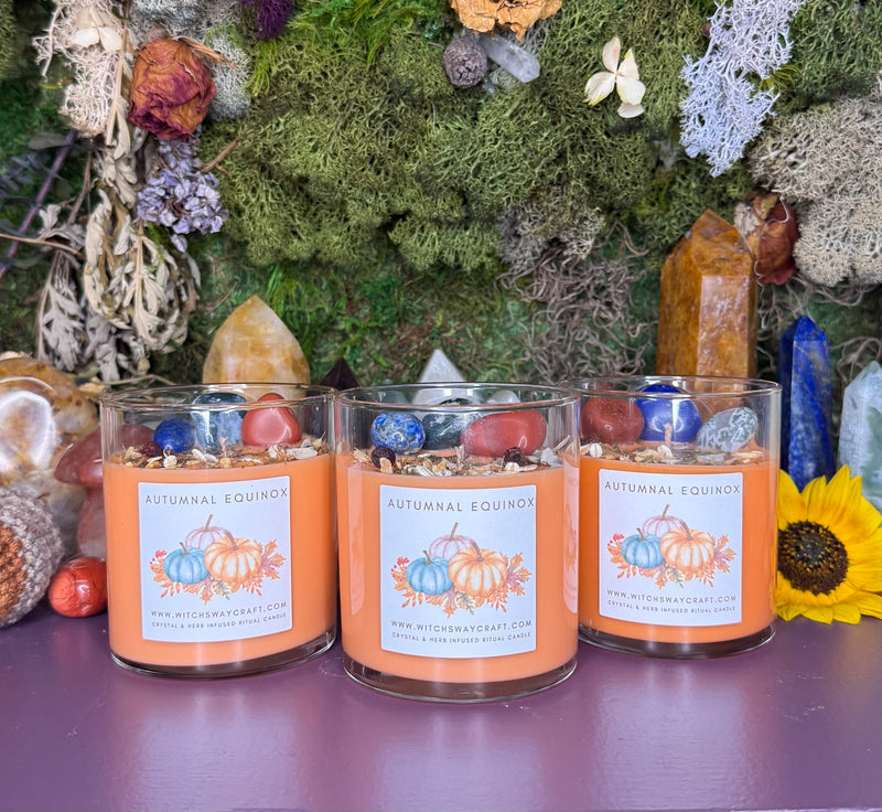 Fall Equinox Ritual Candle #1
