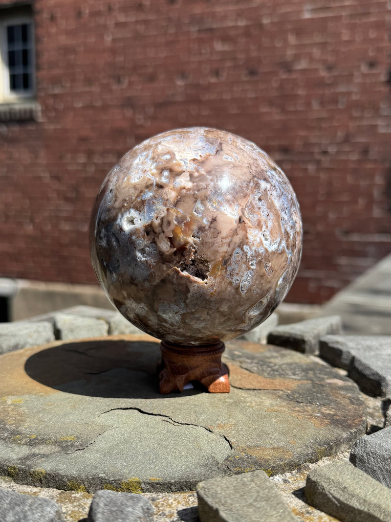 Black Opal Sphere