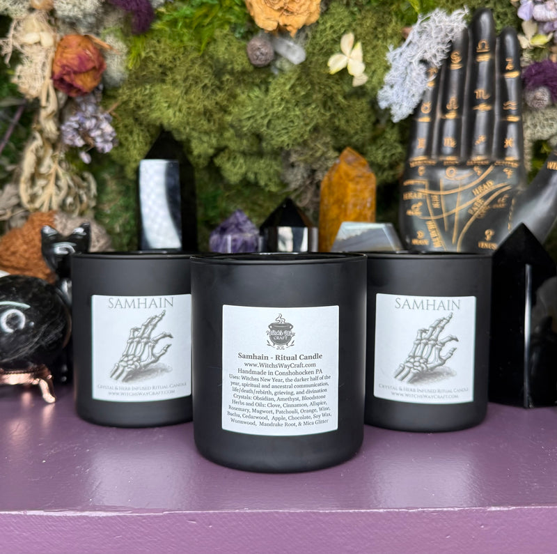 Samhain Ritual Candle #1