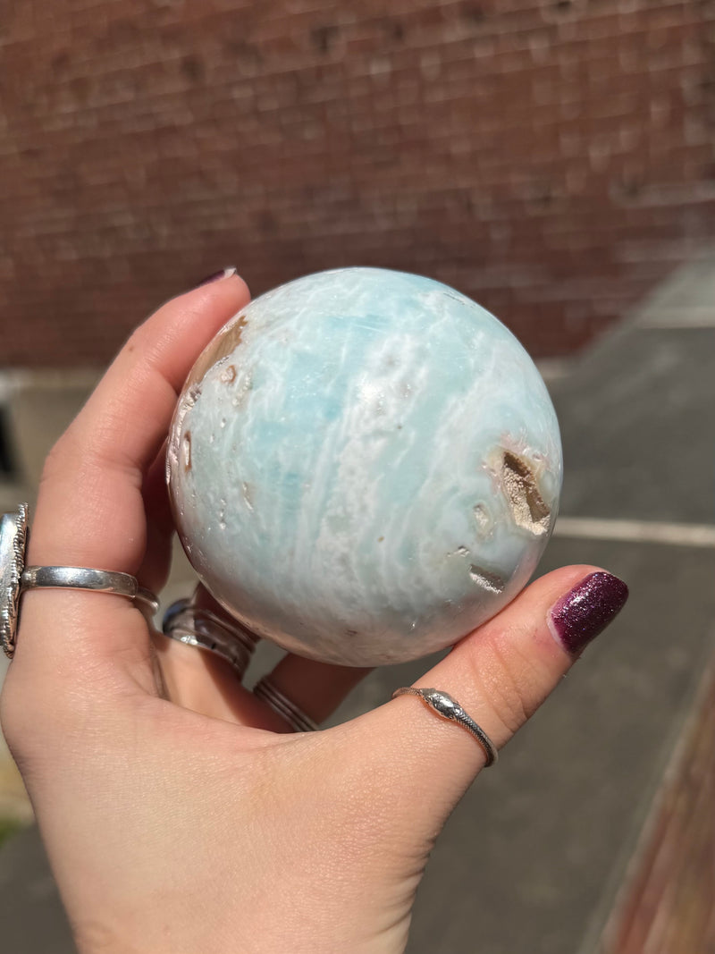 Caribbean Calcite Sphere
