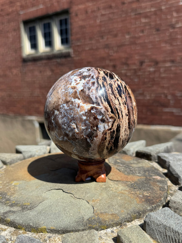 Black Opal Sphere