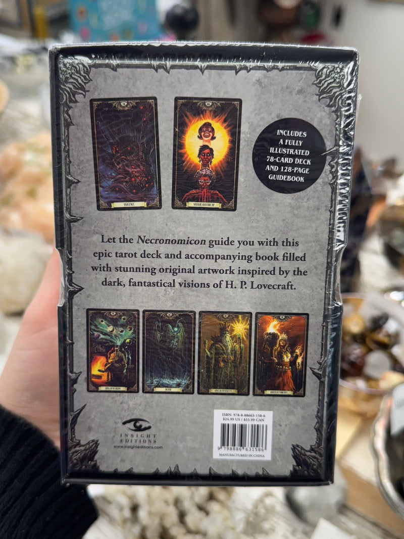 Necronomicon Tarot Deck and Guidebook