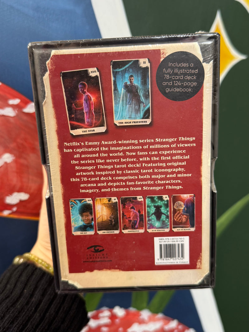 Stranger Things Tarot Deck and Guidebook