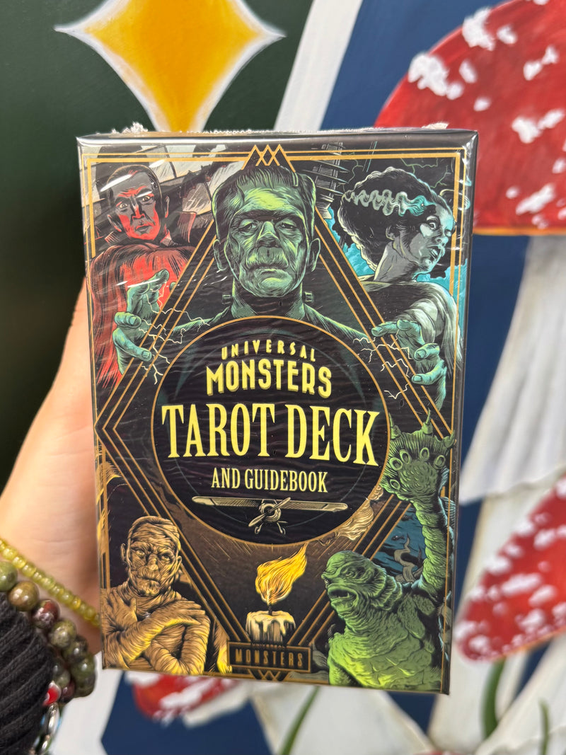 Universal Monsters Tarot Deck and Guidebook