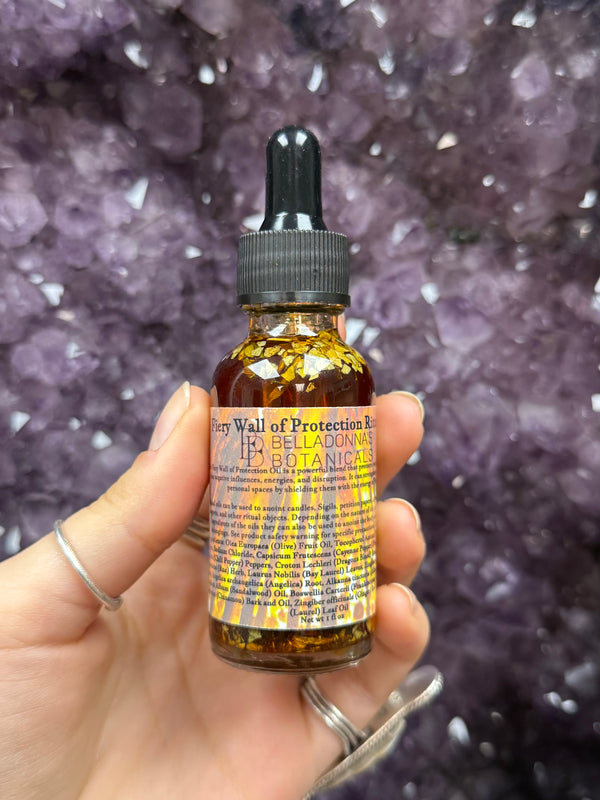 Fiery Wall of Protection Ritual Oil