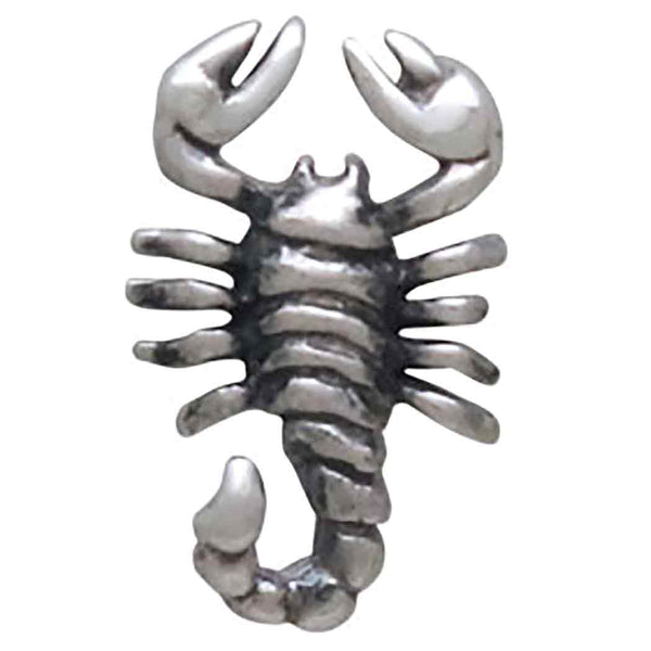 Sterling Silver Scorpion Post Earrings