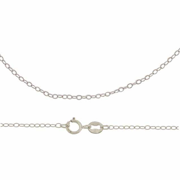 Sterling Silver Delicate Cable Chain