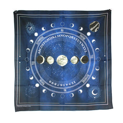 Moon Phases Divination Cloth