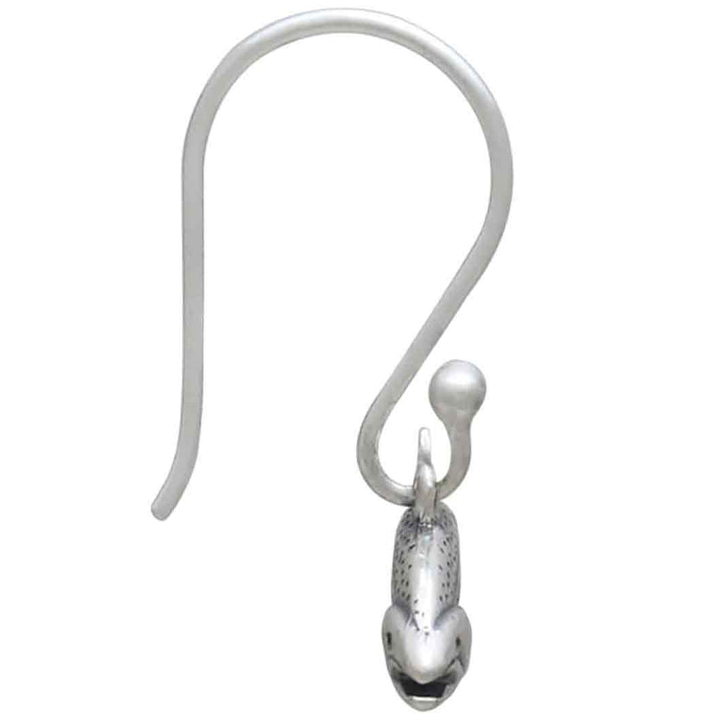 Sterling Silver Trout Dangle Earrings