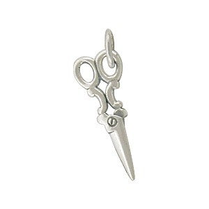 Sterling Silver Scissors Charm