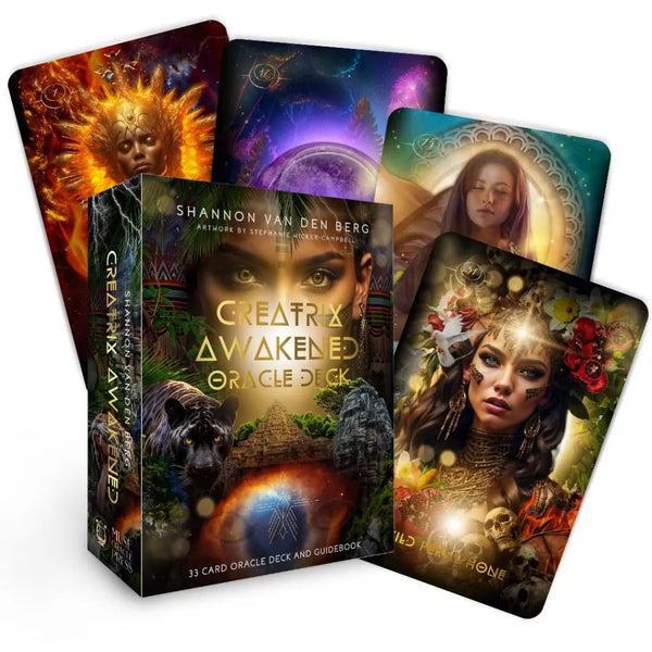 Creatrix Awakened Oracle Deck: Fierce Feminine Frequency Leaders by Shannon Van Dan Berg