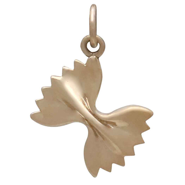 Bronze Bowtie Pasta Charm