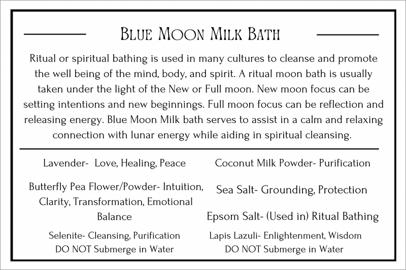 Blue Moon Milk Bath - Tinkers Co