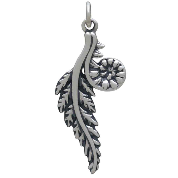 Sterling Silver Fern Pendant