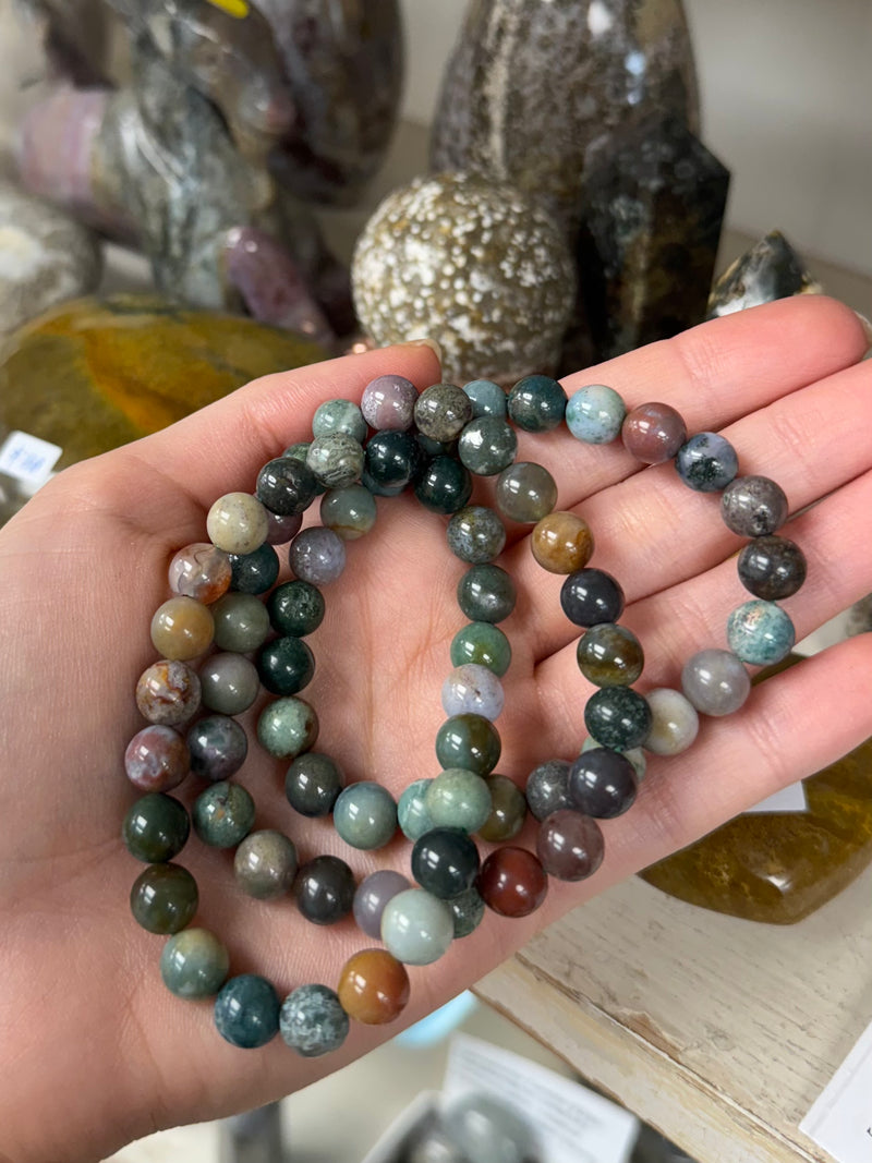 Ocean Jasper Bracelet - 8mm