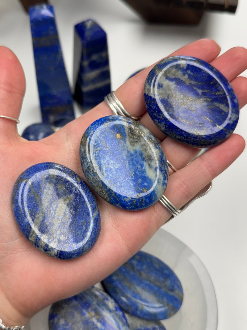 Lapis Lazuli Worry Stone