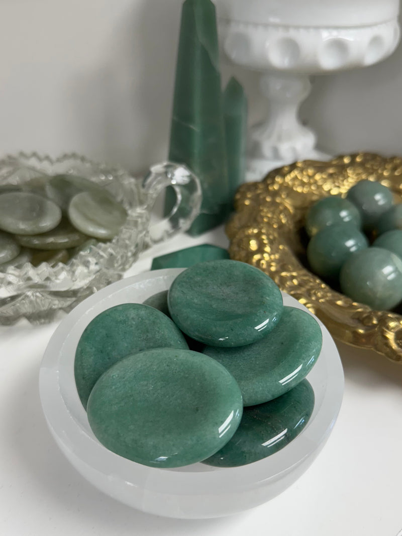 Green Aventurine Worry Stone