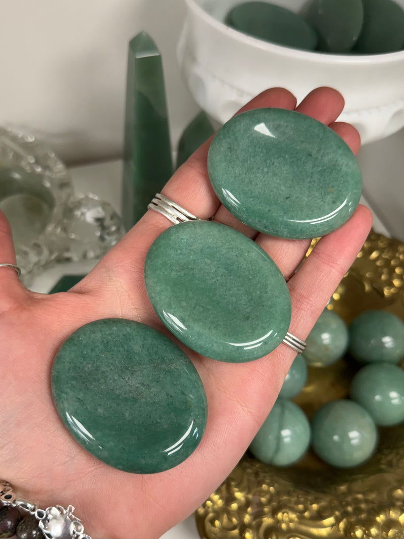 Green Aventurine Worry Stone