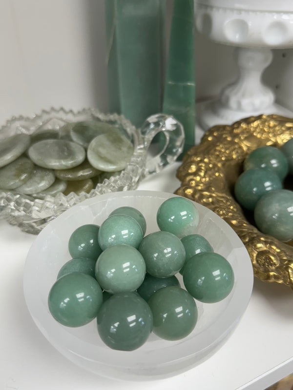 Green Aventurine 3/4” Mini Sphere