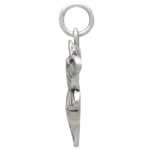 Sterling Silver Small Luna Moth Charm