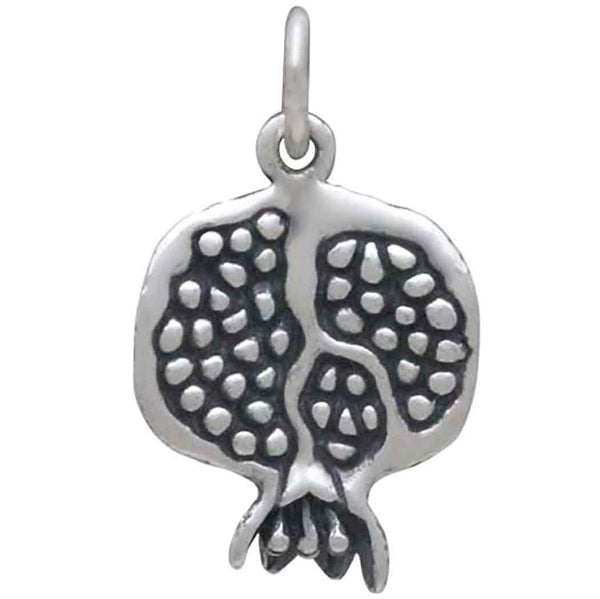 Sterling Silver Pomegranate Charm