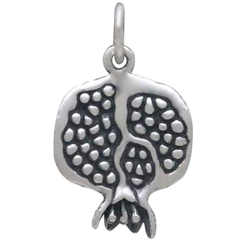 Sterling Silver Pomegranate Charm