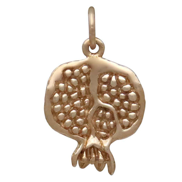 Bronze Pomegranate Charm