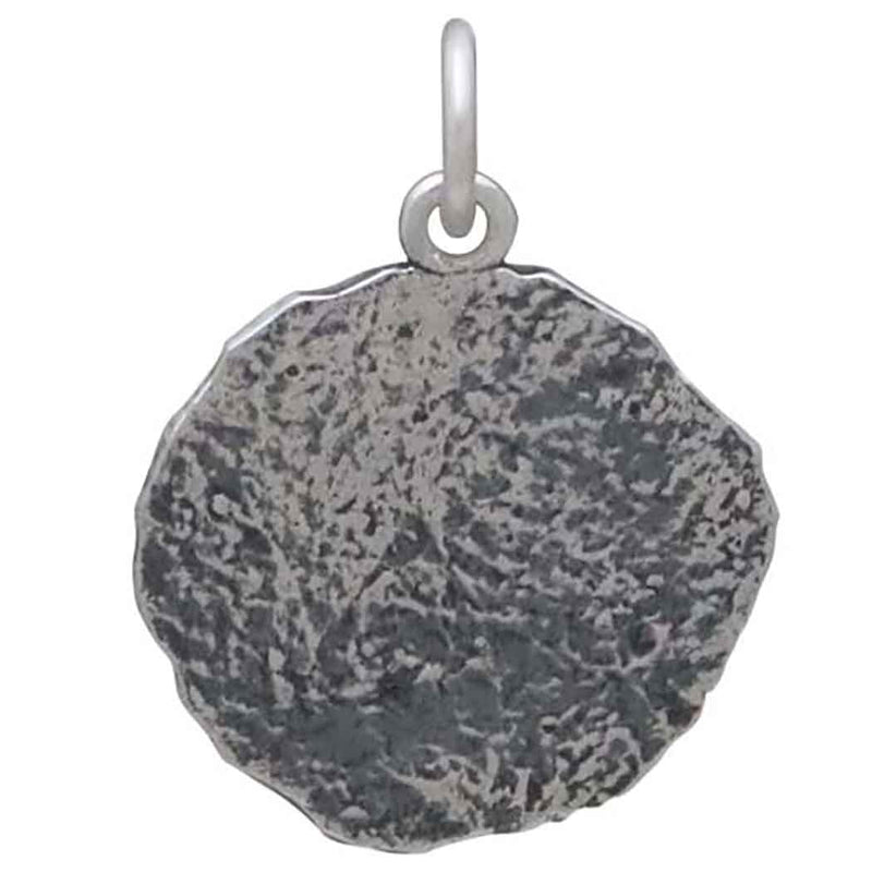 Sterling Silver Angler Fish Fossil Pendant