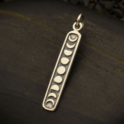 Sterling Silver Moon Phase Charm