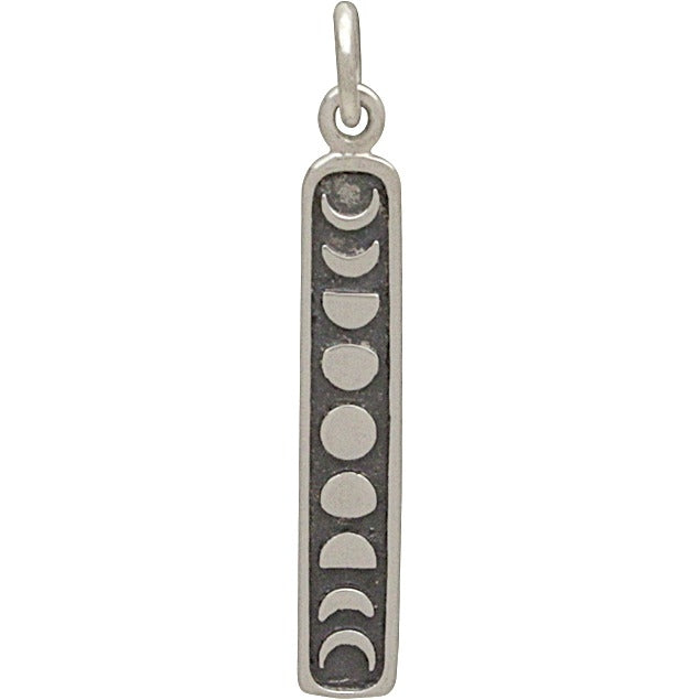 Sterling Silver Moon Phase Charm