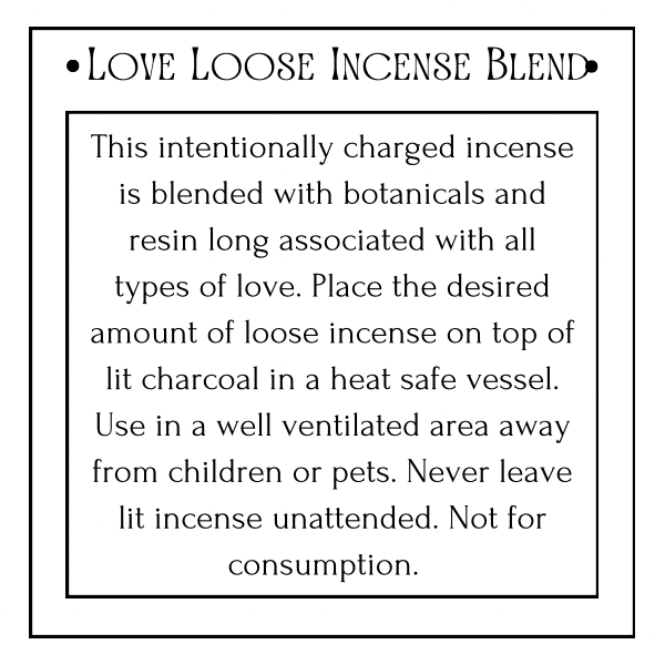 Love Loose Incense - Tinkers Co.