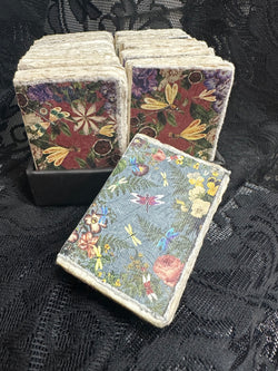 Dragonfly Mini Journal with Deckled Edge