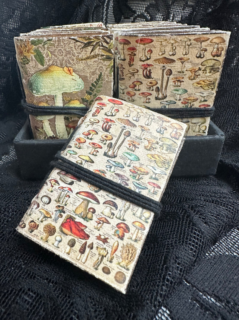 Mushroom Mini Tie Journal