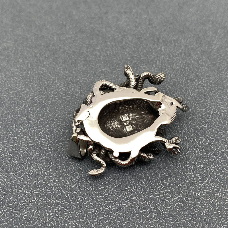 Stainless Steel Medusa Charm