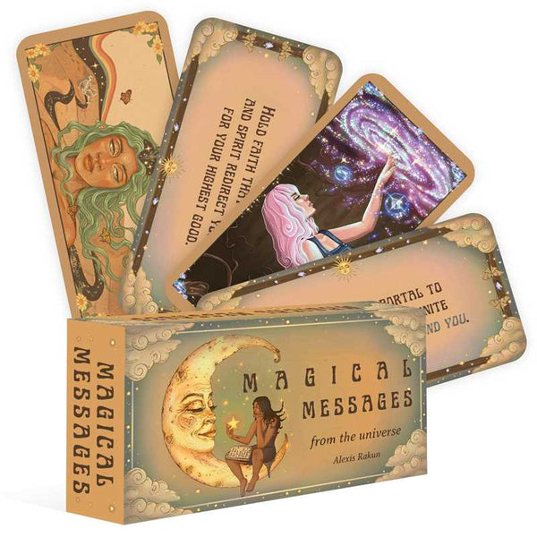 Magical Messages from the Universe by Alexis Rakun: Flashcards