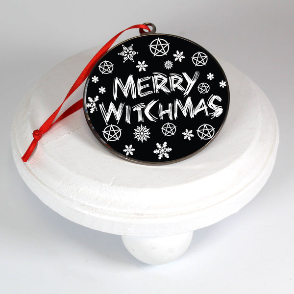 Dome Ornament Merry Witchmas