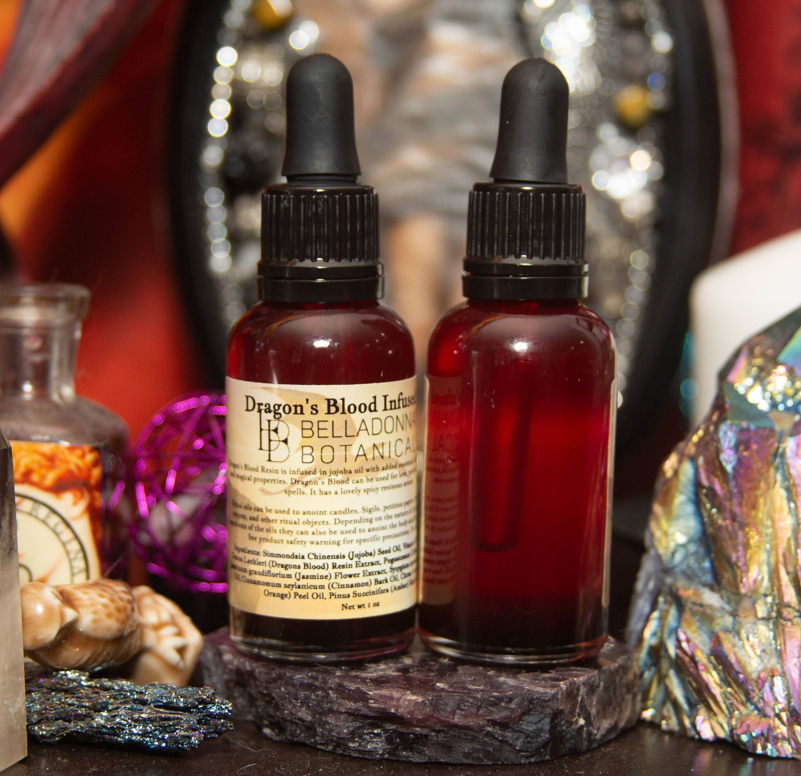 Dragon's Blood Ritual Oil – Witch's Way Craft - Thirteen Circles