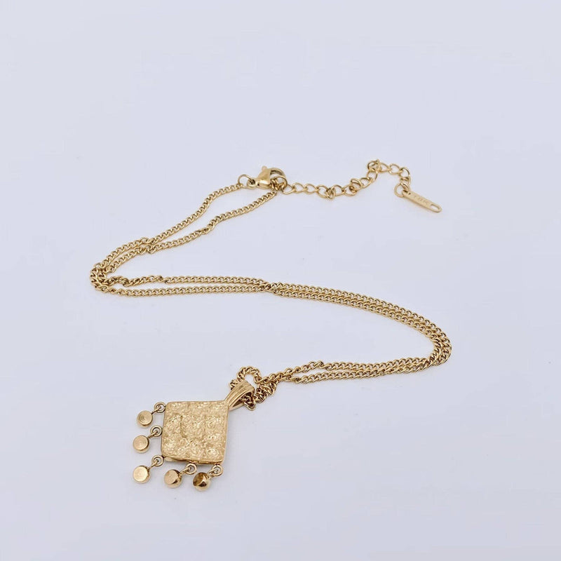 18K Gold-Plated Evil Eye Necklace