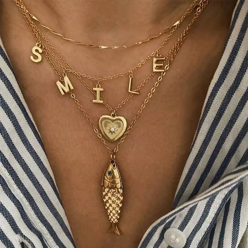 The Big Catch- Lucky Fish Pendant Necklace